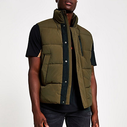 long gilet river island
