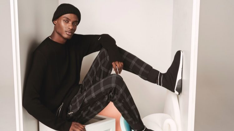 Rachide Embaló Dons Wardrobe Icons for River Island