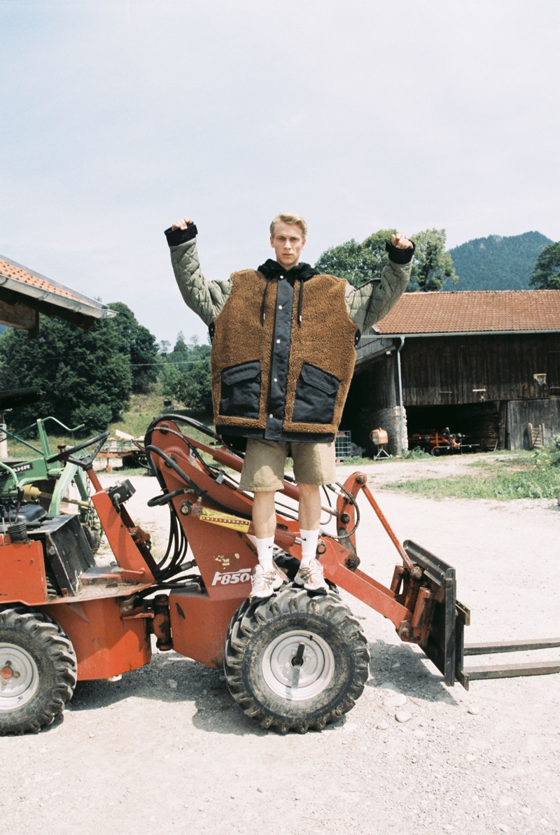 Robbi Gruendler Sports Outdoor Fashions for GQ Style Germany
