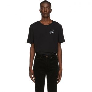 Saint Laurent Black Radio T-Shirt Saint Laurent Black Radio T-Shirt