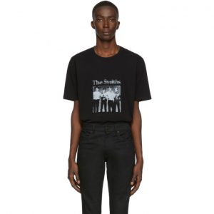 Saint Laurent Black The Smiths T-Shirt Saint Laurent Black The Smiths T-Shirt