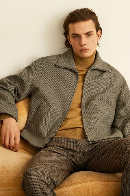 Sandro Fall Winter 2019 Mens Collection Lookbook 002