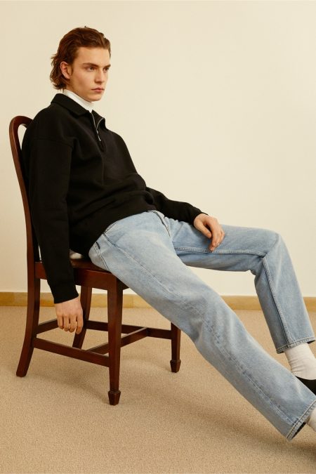 Sandro Fall Winter 2019 Mens Collection Lookbook 012