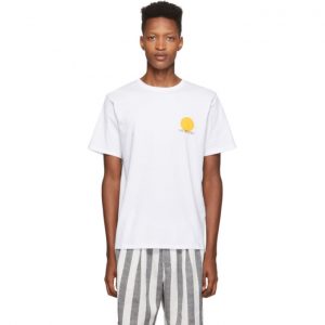 Saturdays NYC White Sun T-Shirt Saturdays NYC White Sun T-Shirt