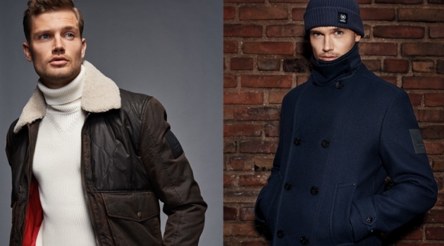 Stefan Pollmann Takes on a New York Minute for Strellson Fall '19 Campaign Model Stefan Pollmann appears in Strellson's fall-winter 2019 campaign.