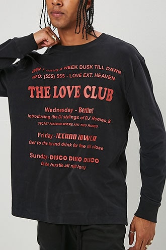 forever 21 band tees