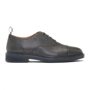 Thom Browne Grey Toe Cap Transparent Sole Oxfords Thom Browne Grey Toe Cap Transparent Sole Oxfords