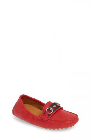 Toddler Gucci Bit Loafer, Size 8US / 24EU - Red Toddler Gucci Bit Loafer, Size 8US / 24EU - Red