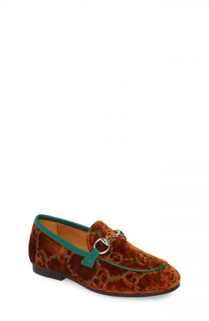 Toddler Gucci Jordaan Loafer, Size 10.5US / 27EU - Brown Toddler Gucci Jordaan Loafer, Size 10.5US / 27EU - Brown