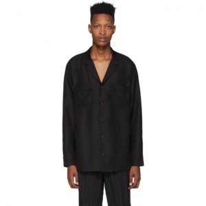 Valentino Black Silk Shirt Valentino Black Silk Shirt
