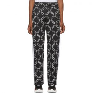 Valentino Black VLTN Print Track Pants Valentino Black VLTN Print Track Pants
