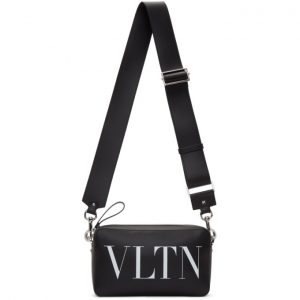 Valentino Black Valentino Garavani VLTN Crossbody Bag Valentino Black Valentino Garavani VLTN Crossbody Bag