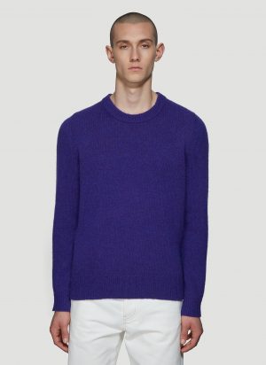Acne Studios Kai Wool Crewneck Sweater in Purple size L Acne Studios Kai Wool Crewneck Sweater in Purple size L