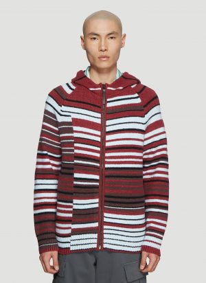 Acne Studios Kobie Mismatch Knit Sweater in Red size XL Acne Studios Kobie Mismatch Knit Sweater in Red size XL
