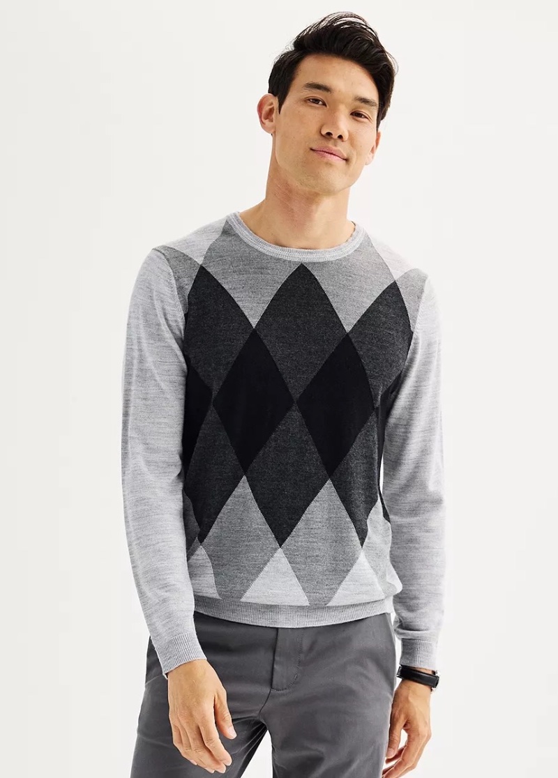 Acrylic Sweater Men Merino Wool Apt 9 Kohls
