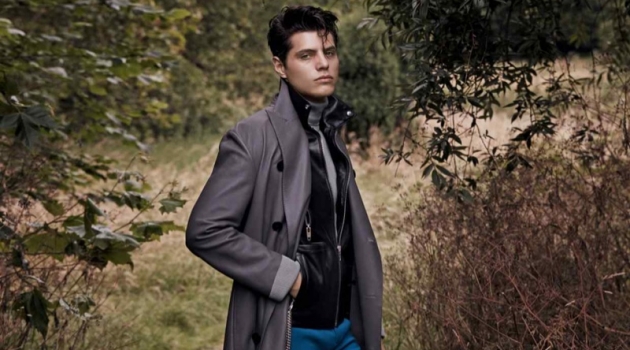 Antonino Russo Dons Leather Coats for How to Spend It Antonino Russo Dons Leather Coats for How to Spend It