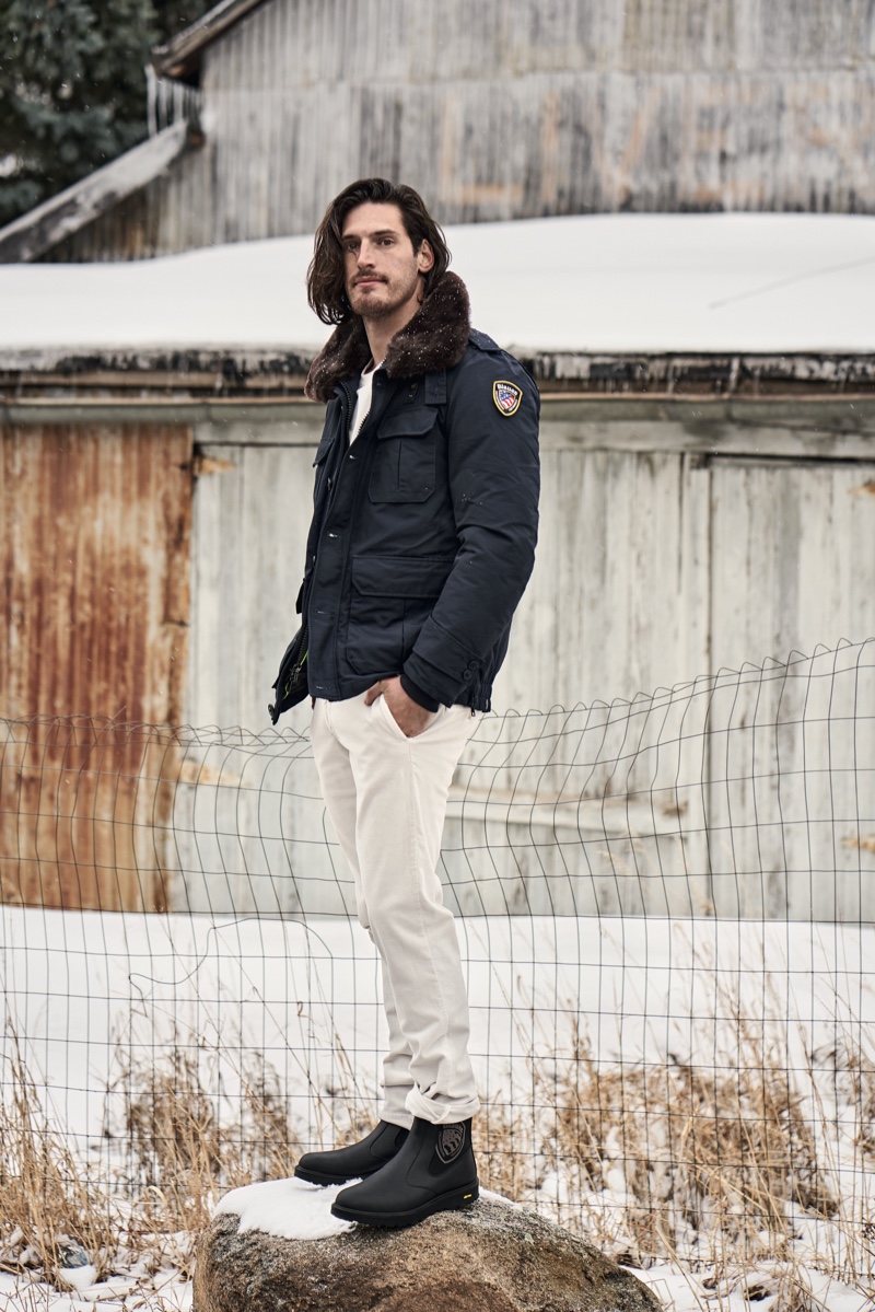 Visiting Nederland, Blauer USA puts the spotlight on its Murrey police jacket as part of its fall-winter 2019 campaign. » American Portraits: Blauer USA Travels to Colorado for Fall '19 Campaign Visiting Nederland, Blauer USA puts the spotlight on its Murrey police jacket as part of its fall-winter 2019 campaign.