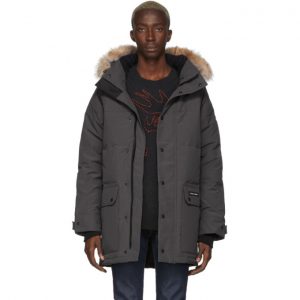 Canada Goose Grey Down Emory Parka Canada Goose Grey Down Emory Parka