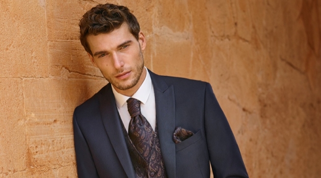 Nikola Jovanović Suits Up in Digel Ceremony '20 Collection Nikola Jovanović wears a sleek waistcoat and suit from Digel Ceremony.