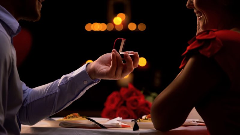 Dinner Wedding Proposal