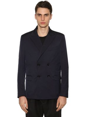 Double Breasted Nylon Jacket Double Breasted Nylon Jacket