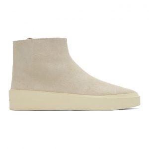 Fear of God Grey Suede Tear Away Moc Boots Fear of God Grey Suede Tear Away Moc Boots
