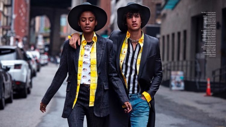 Love Story: Francisco & Alécia for Elle Italia
