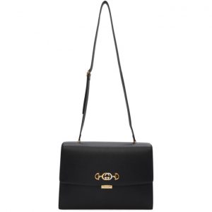 Gucci Black Zumi Messenger Bag Gucci Black Zumi Messenger Bag