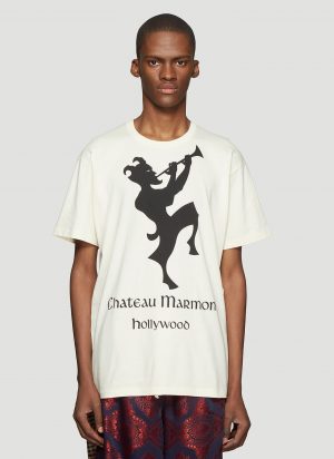 Gucci Chateau Marmont T-Shirt in Neutral size S Gucci Chateau Marmont T-Shirt in Neutral size S