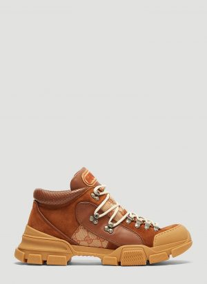 Gucci Flashtrek GG High-Top Sneaker in Brown size UK - 10 Gucci Flashtrek GG High-Top Sneaker in Brown size UK - 10
