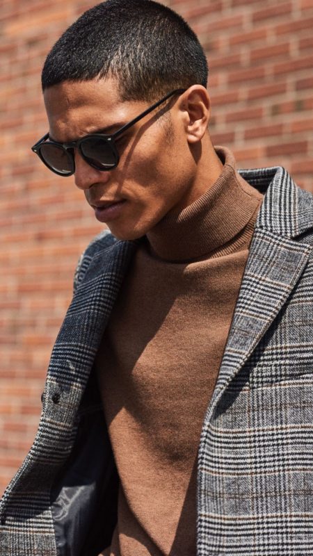 Geron McKinley Dons Essential Outerwear for H&M