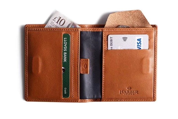 Harber London Bifold Wallet with RFID Protection