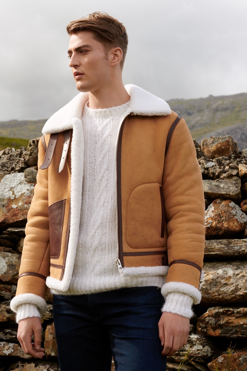 Loewe Shearling Aviator Jacket