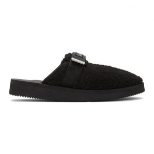 John Elliott Black Suicoke Edition ZAVO-CabJE Slippers John Elliott Black Suicoke Edition ZAVO-CabJE Slippers