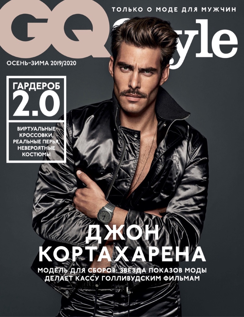 Jon Kortajarena Sports Bold Fall Fashions for GQ Style Russia
