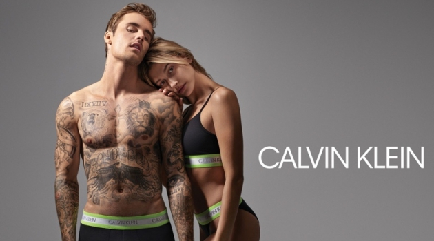 Justin & Hailey Bieber Celebrate Calvin Klein 50th Anniversary with Campaign Justin and Hailey Bieber star in Calvin Klein's underwear campaign.