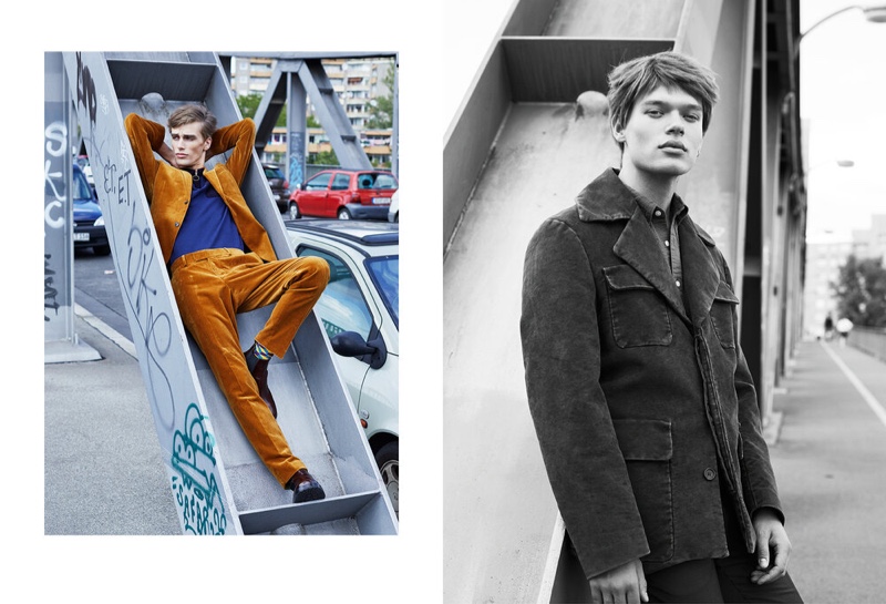 Marc & Lukas Brush Up on Smart Fall Style for L'Officiel Hommes Levant