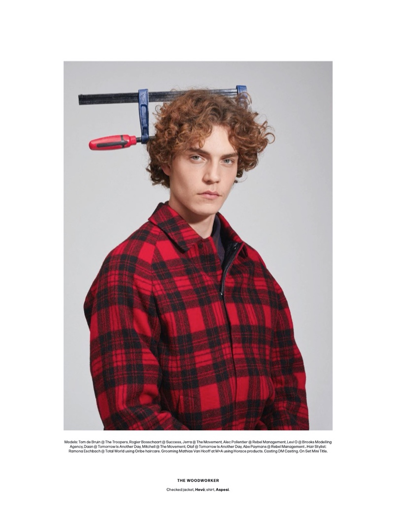 Tom, Rogier + More Are 'Jack of All Trades' for L'Uomo Vogue