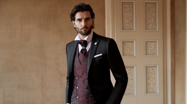 Andrea Melchiorre is Dapper in Lubiam 1911 Cerimonia Spring '20 Collection Andrea Melchiorre is Dapper in Lubiam 1911 Cerimonia Spring '20 Collection