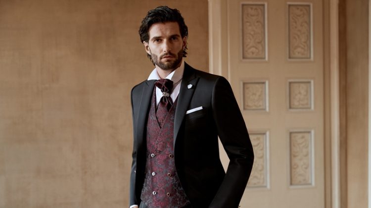Andrea Melchiorre is Dapper in Lubiam 1911 Cerimonia Spring ’20 Collection