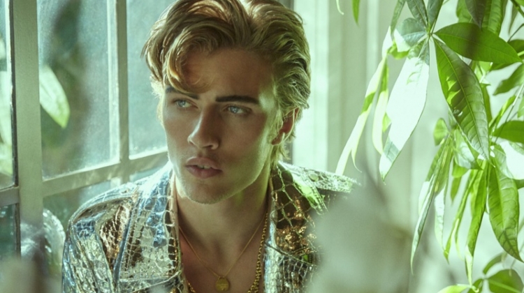 Lucky Blue Smith Goes Bold & Glam for L’Officiel Brasil