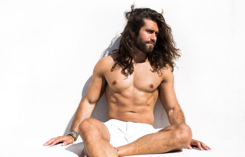 Men with 6 pack discount
