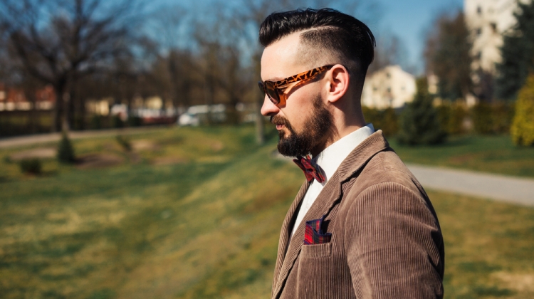 Man Side Profile Picture Nature Sunglasses Stylish