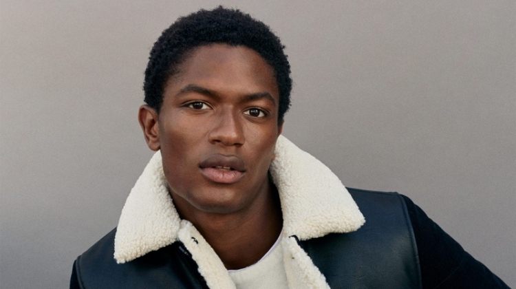 Hamid Onifade Rocks Smart Casual Style from Mango