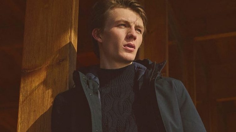 Elements: Finnlay Davis Ventures Outdoors with Massimo Dutti