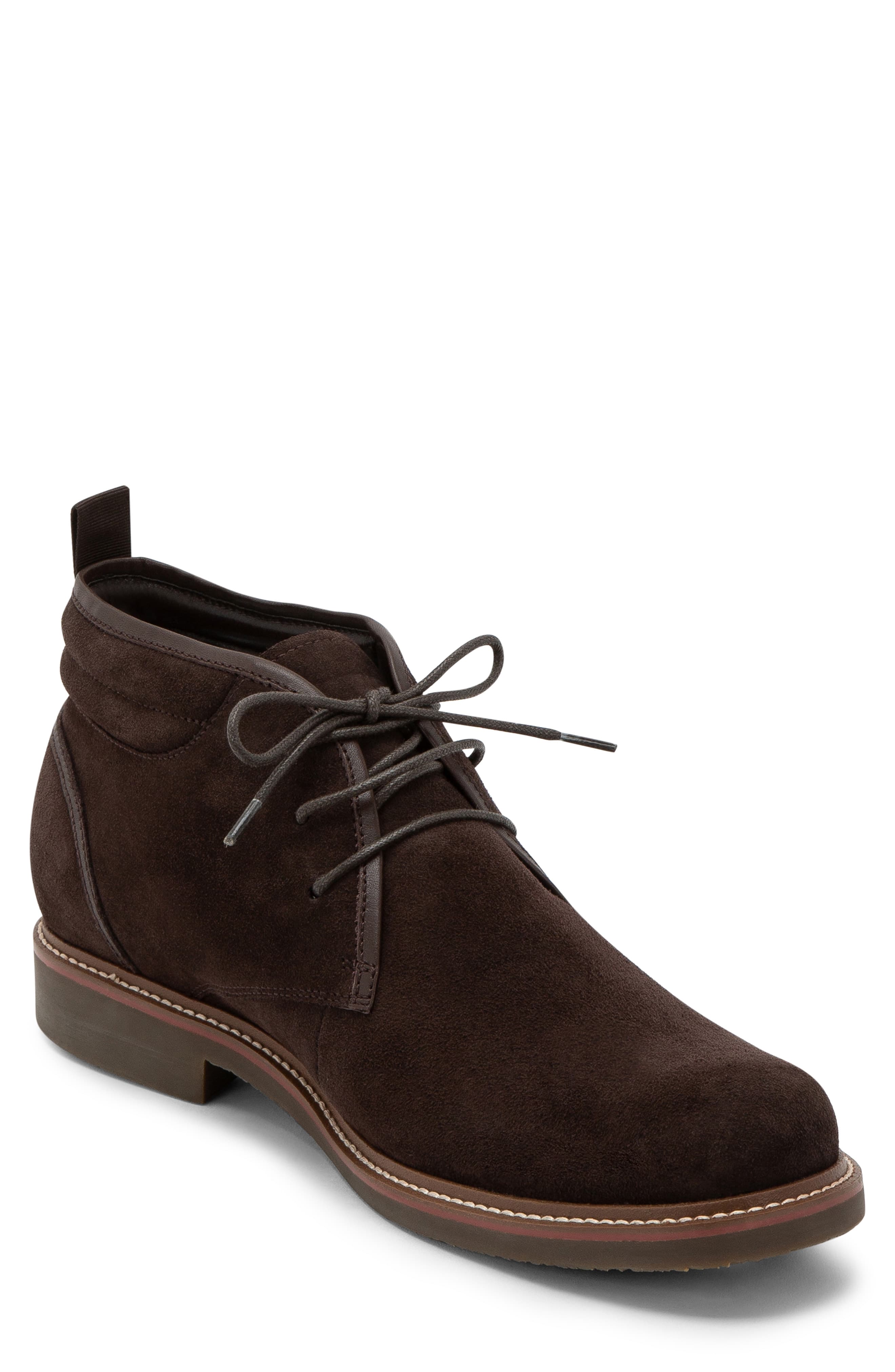 waterproof suede chukka boots