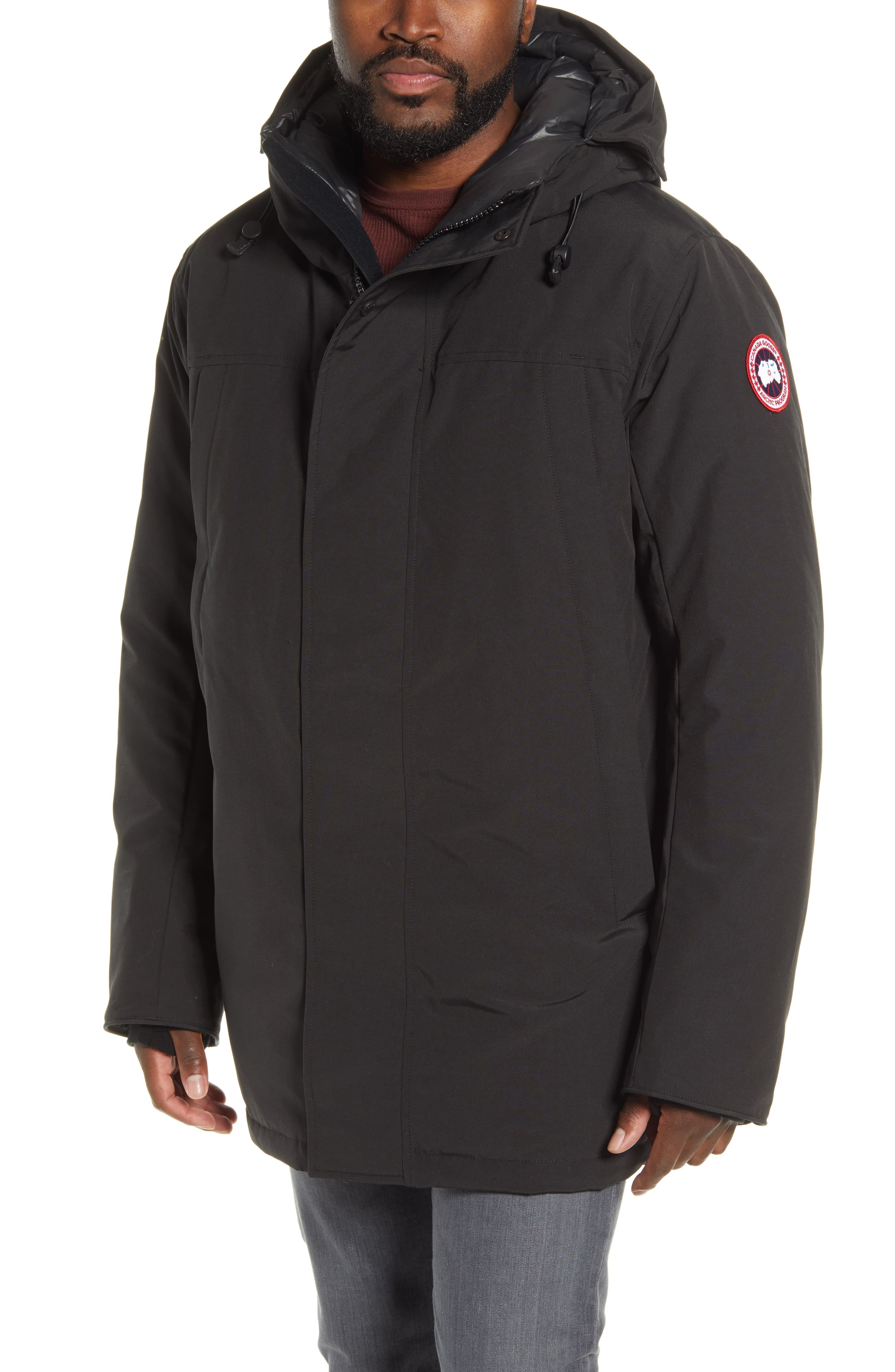 Men’s Canada Goose Sanford 625 Fill Power Down Hooded Parka, Size X ...