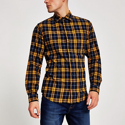 jack and jones checked shirt