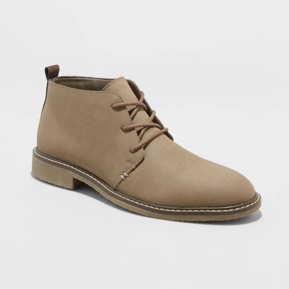 mens tan leather chukka boots