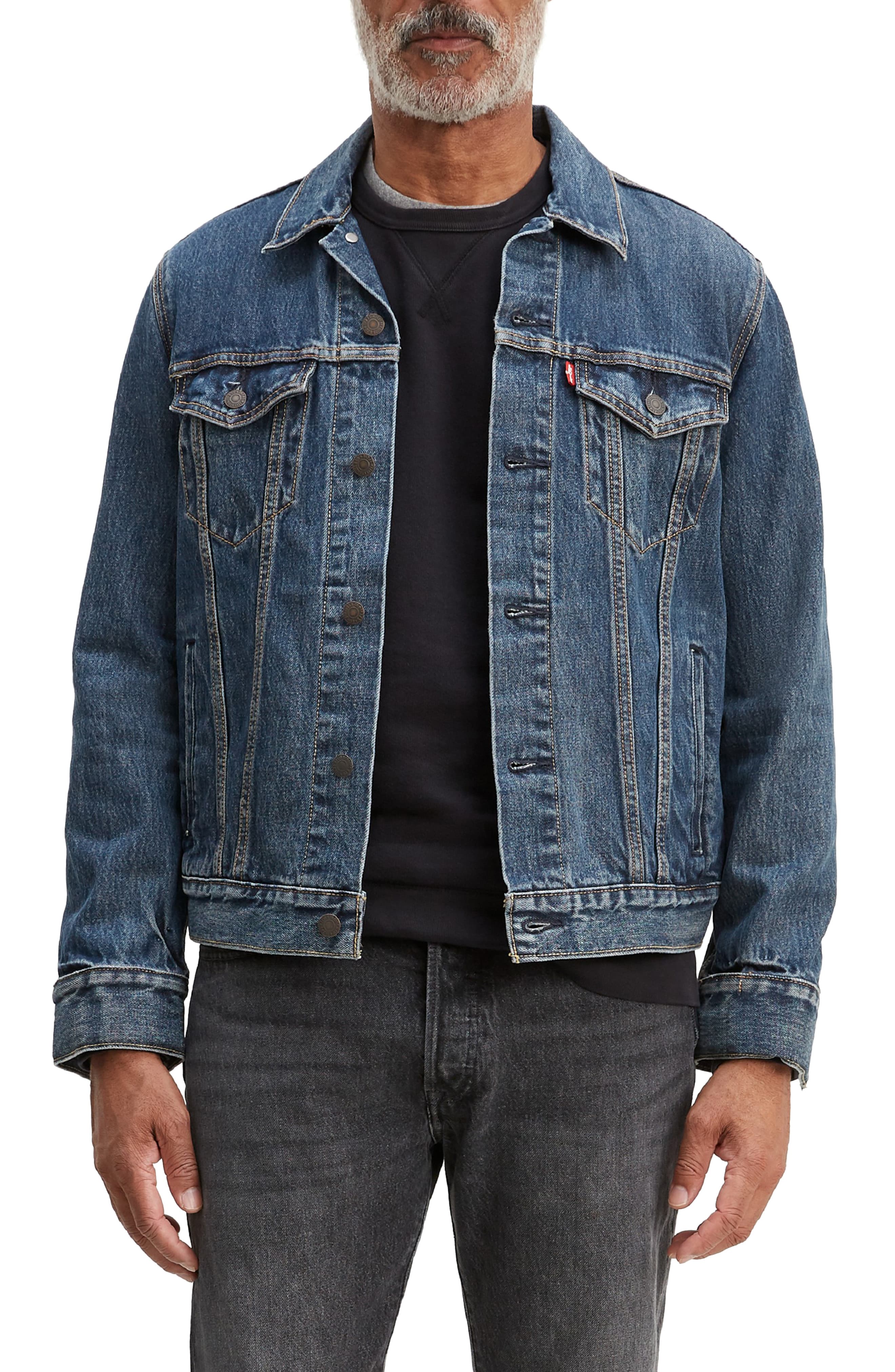 Men’s Levi’S Trucker Jacket With Jacquard(TM) By Google, Size Small ...